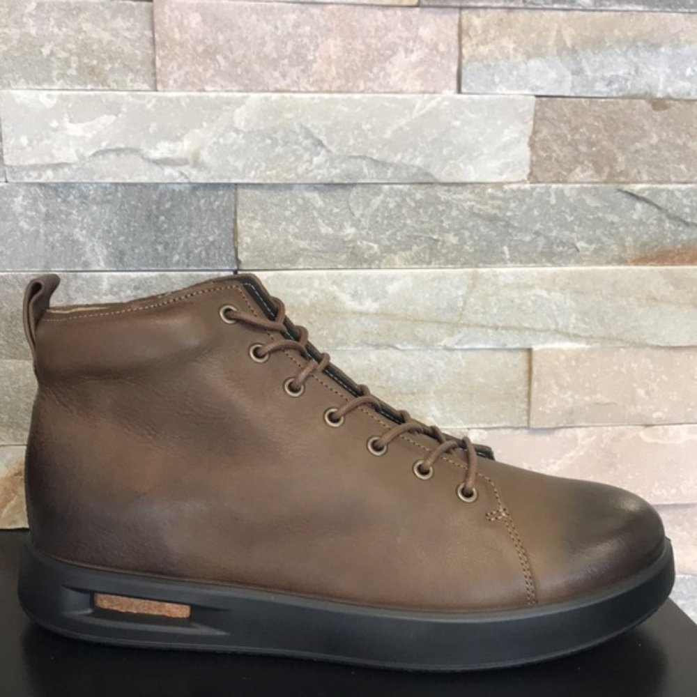 ECCO Mens Corksphere 1 High Top Sneaker - Picture 6 of 7